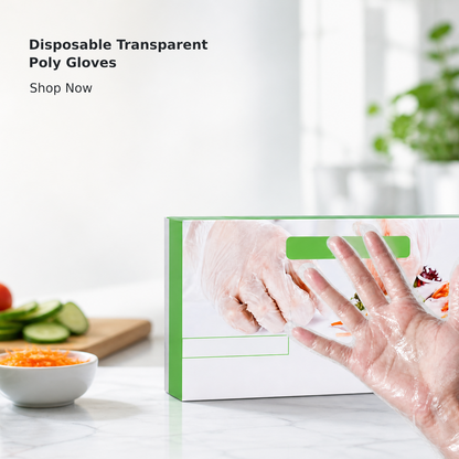 600-Count Disposable Poly Gloves